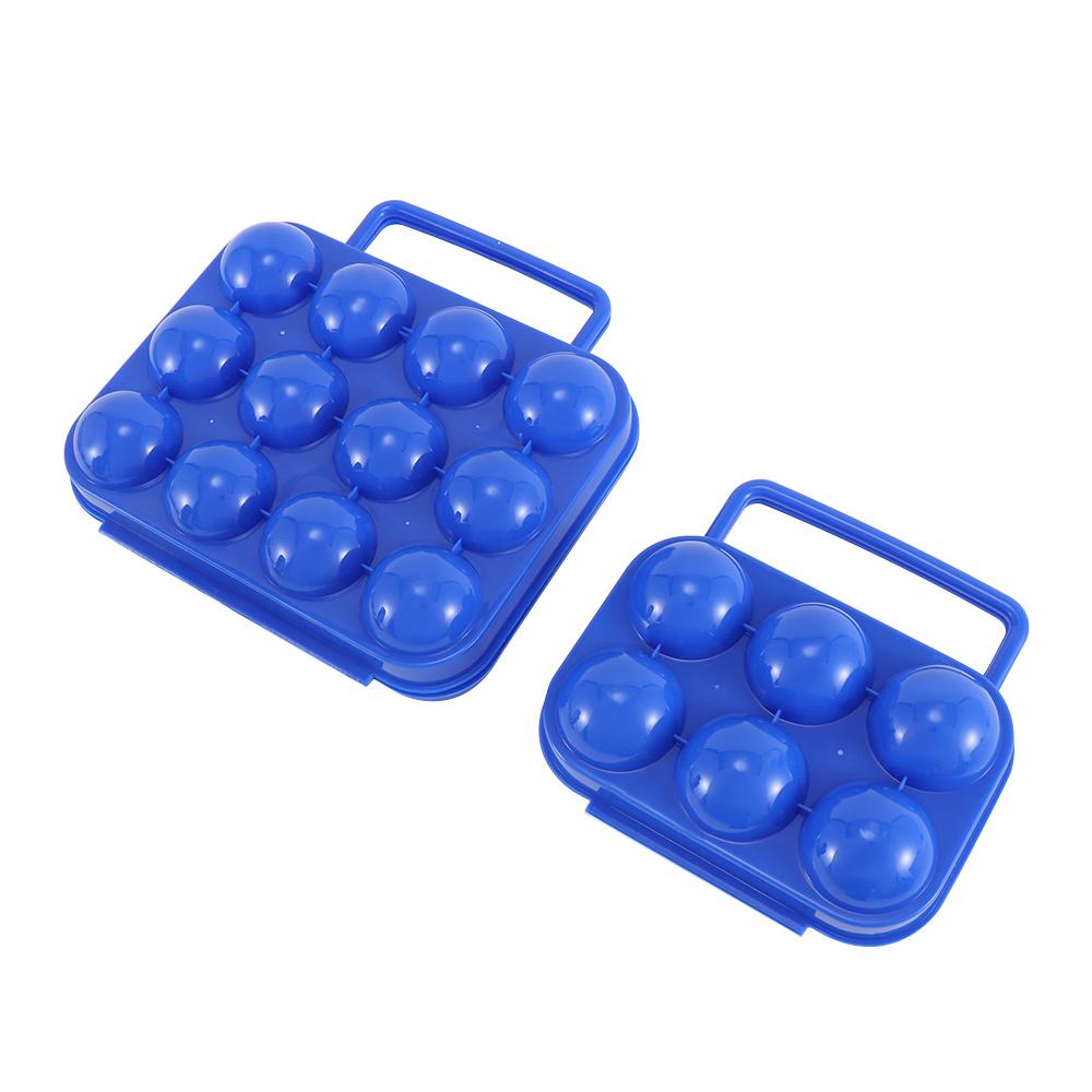 BBQ Supply Picnic Tool Plastic Egg Container Egg Box Holder Carrier