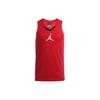 Logo Print Breathable Casual Basketball Training Vest Men Tops Red White 683998-687