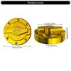 Motorcycle Aluminum Fuel Tank Caps Replacement Gas Fuel Tanks Cover Caps with Rapid Locking Motorbike Accessories