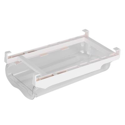 Scatola Porta Uova Estraibile a 14 Scomparti con 4 Ganci Contenitore Porta Uova per Frigorifero