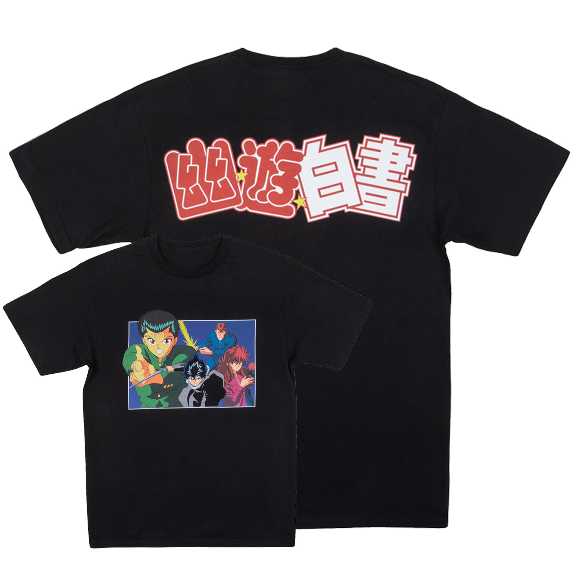 

Смешные футболки мужские Yu Yu Hakusho Team Urameshi принтованная футболка популярная высококачественная уличная одежда удобная аниме мужская одежда XXXXXL