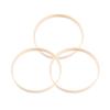 12Pcs Dreamcatcher Ring 10Cm Bamboo Hoop for Crafting Dream Catchers Curtain Ringers Lace Frames DIY Jewelry Display