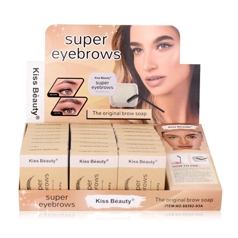 Kissbeauty Eyebrow Cream Setting Soap Refreshing and Long-lasting Natural Colorless Transparent Eyebrow Setting