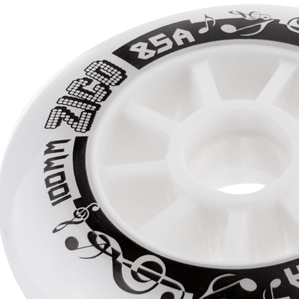 Rodas de Patins Inline para Exterior Substituição Rodas Duráveis Patins Rodas de Corrida Acessórios 90mm / 100mm / 110mm 3 tamanhos
