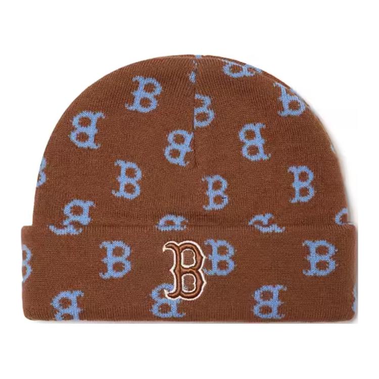 MLB KIDS Acrylic Beanies Kids  Brown Fashion 7ABNM0126 OS коричневый