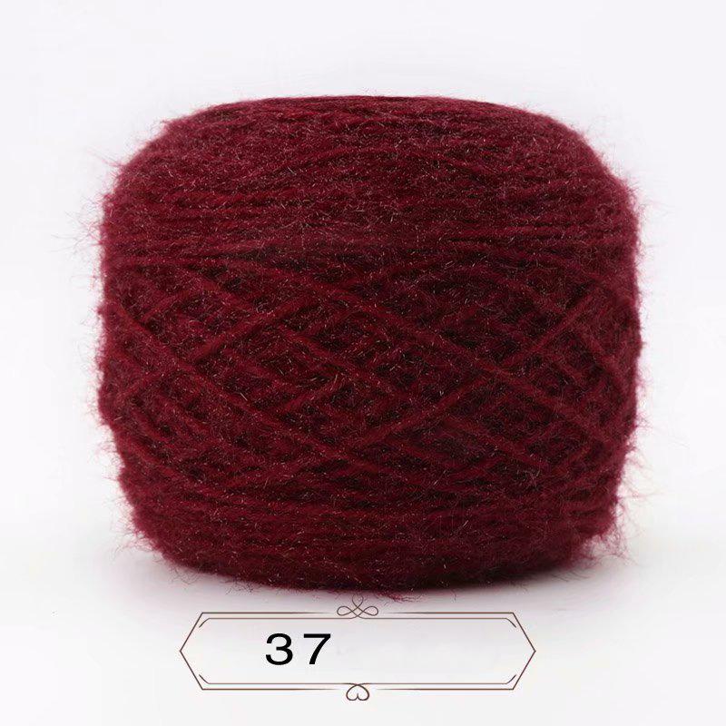 150g/míč Veverka Kašmírová příze Sametová nit v silném šátku z domácího tkaného klobouku Světlé hedvábné zlato