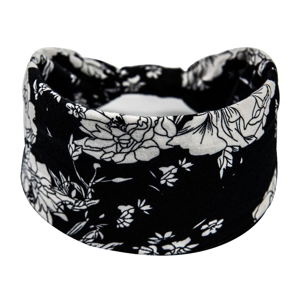 Bohemian Cashew Yoga Übung Stirnband Anti Schweiß und Feuchtigkeit Absorbieren Elastische Baumwolle Stirnband Knoten Stirnband