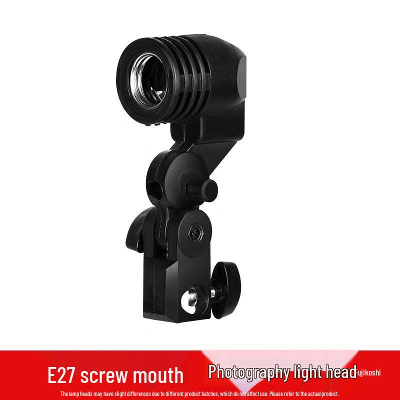 E27 Screw Base Softbox Light Kit for Photo Studio and Live Streaming