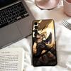 Black C-Clover Yami Sukehiro Phone Case For Samsung S25,S24,S21,S22,S23,S30,Ultra,S20,Plus,Fe,Soft Silicone Black Cover