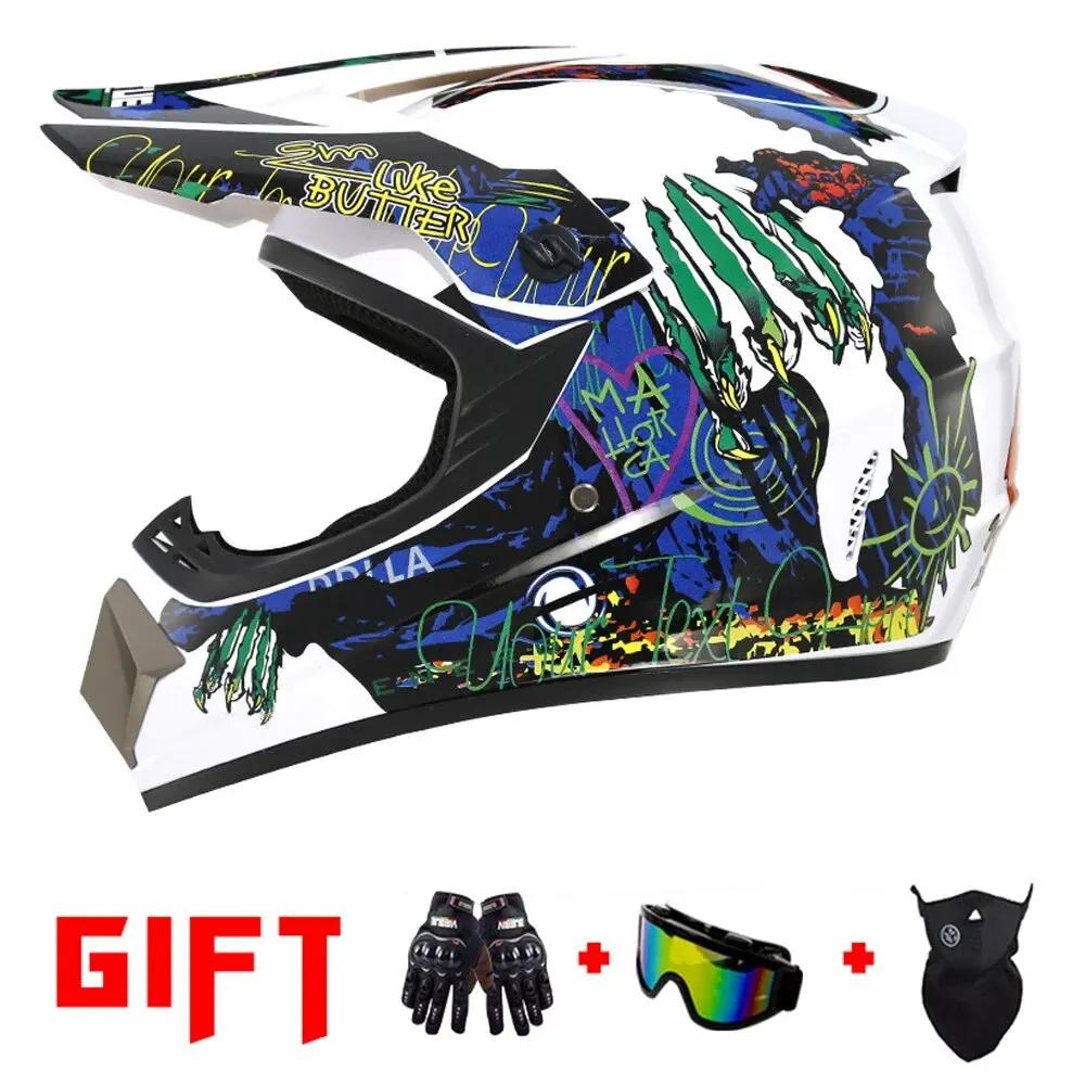 Universal Full-Coverage Motorcycle Helmet for Men And Women Moto Scooter Helmet Personality Four Seasons Gift