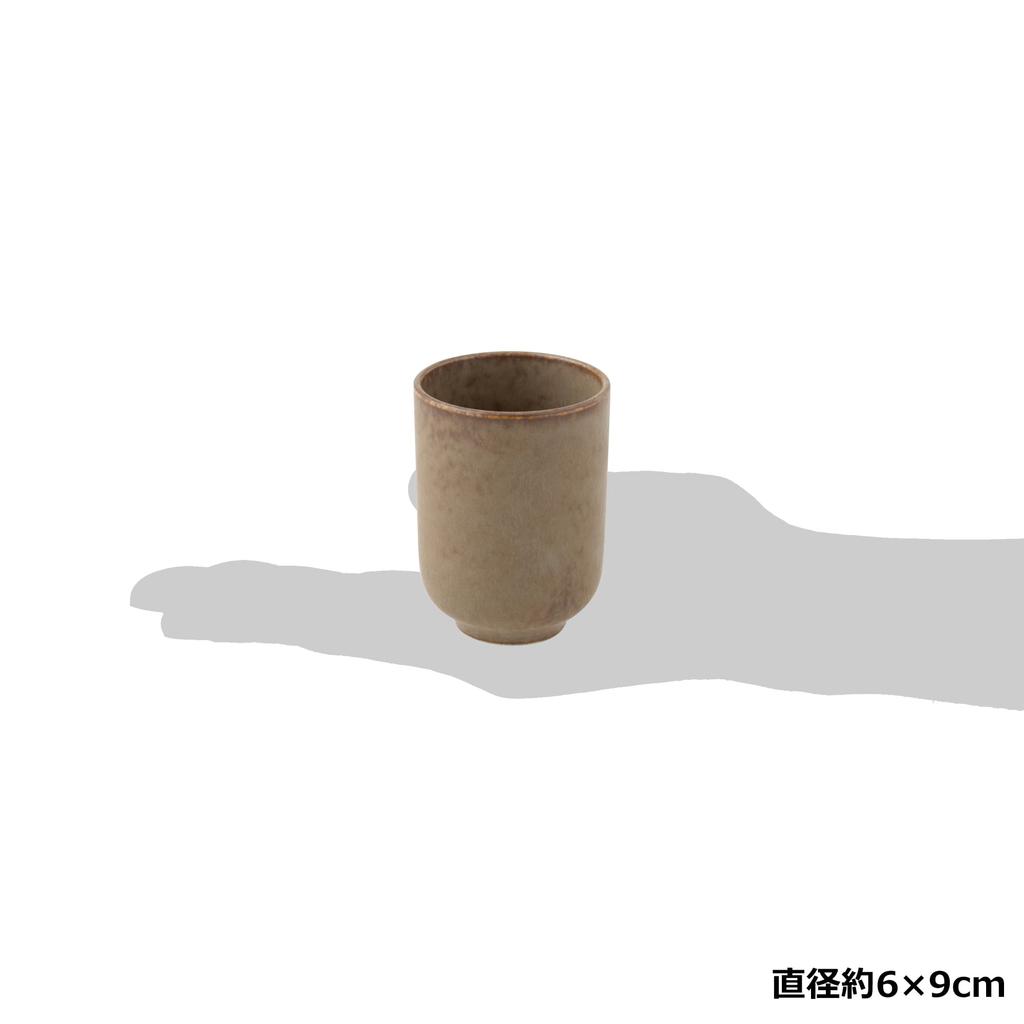 TOKI1919 Karesansui Traditional Japanese 250ml 6 X 9cm Mino Ideal for Japanese and Microwave and Dishwasher Made In Product "Sabicha" Teacup, Cuisine,