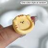 1Pcs New Design Cute Resin Ring Paint Palette Mini Portable Ins Wind Cute Finger Palette Tone Nail Tools Art Supplies