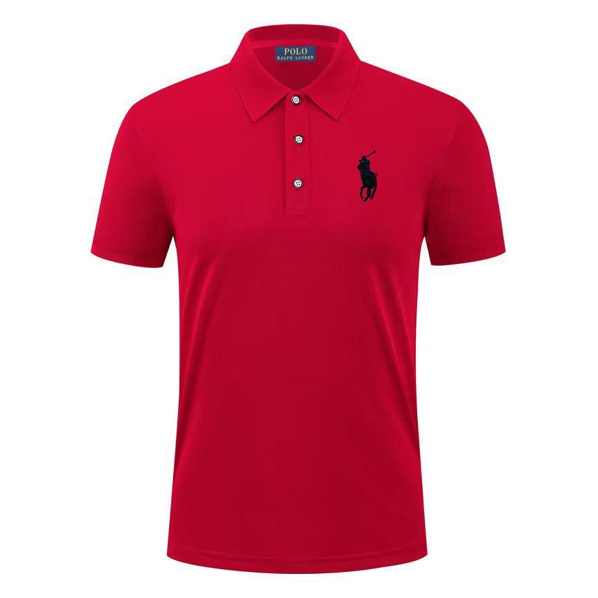 Polo Ralph Lauren Letní nové Pony Vyšívané Neformální Sportovní Polo Tričko, Odvádějící Pot a Absorpční Vlhkost Čisté