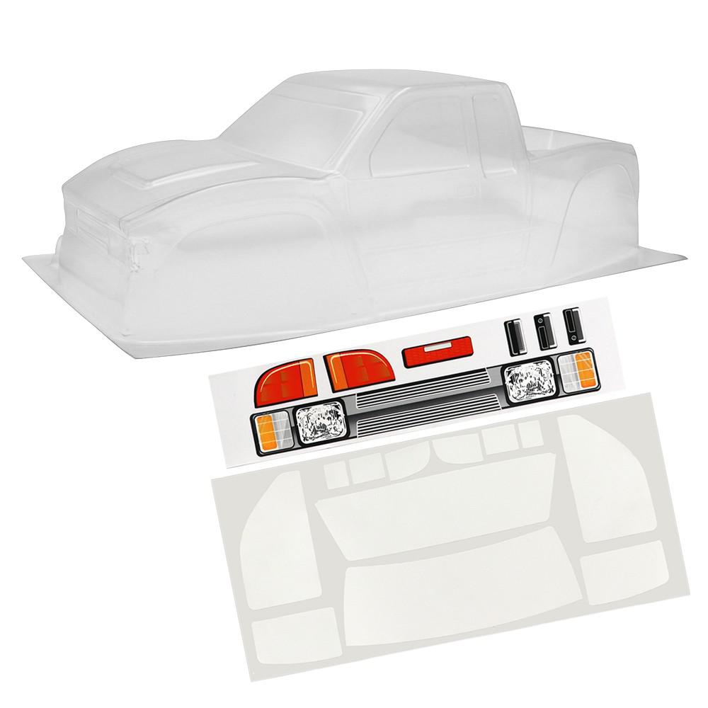 12.3inch 313mm Wheelbase Clear Pickup Body Shell Kit For 1/10 Rc Crawler Axial Scx10 Scx10 Ii 90046 Trax Trx4