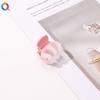 Matte Color Pink Hairpin Sweet Flower Grab Clip Butterfly Hair Claw Clip  Women