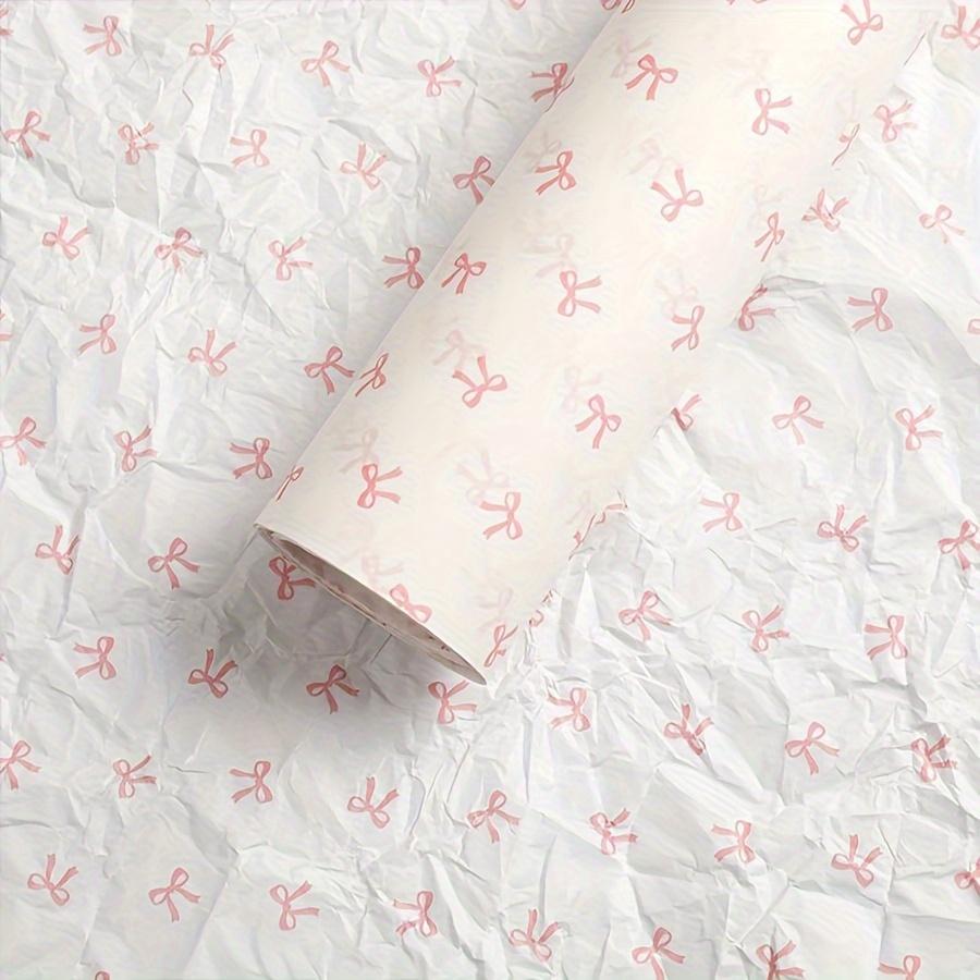 

20 шт./набор Мягкая тонкая бумага с рисунком банта Упаковочная бумага для цветов Подарочная упаковочная бумага Рождественское украшение подарка Упаковка подарочной коробки Бумага для букета