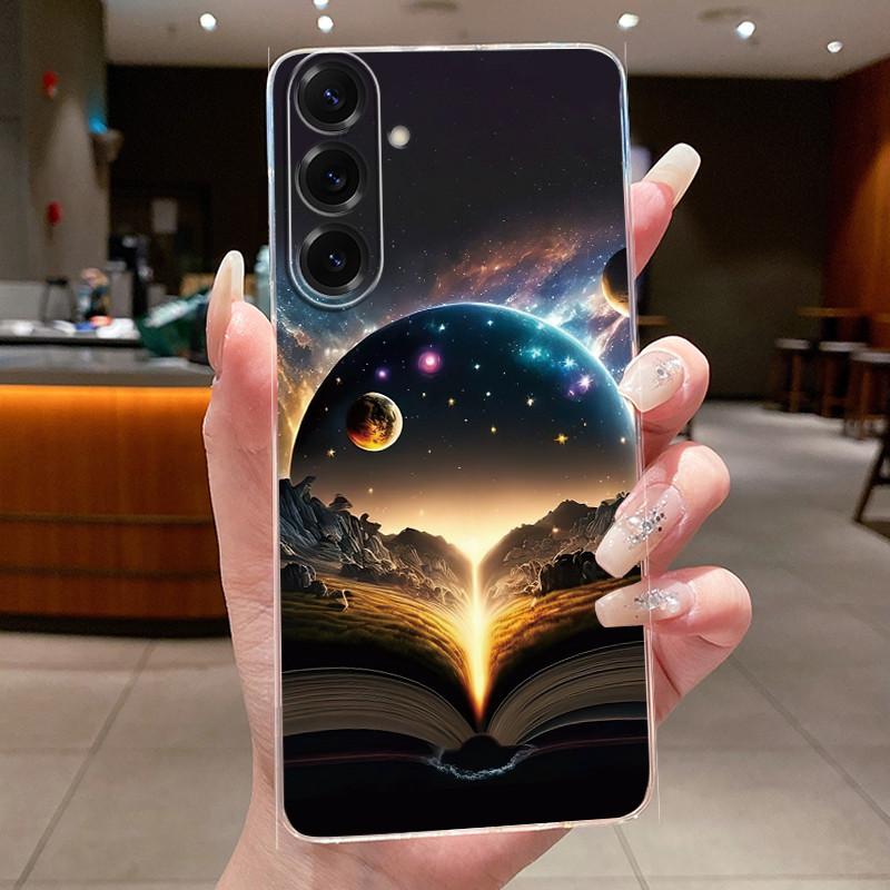 Korpuss Samsung Galaxy A17 5G Tālruņa Vāciņš Silikona mīksts Luksusa Pūķis Jauks Foršs Zēniem Meitenēm Aizmugurējais Vāciņš Caurspīdīgs Bufera Apvalks
