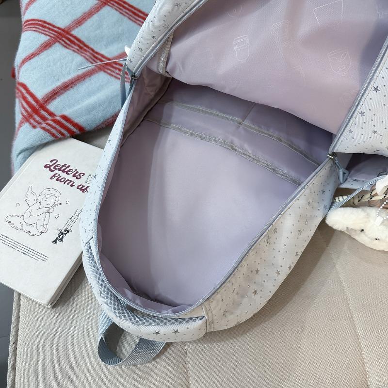 New Korean Ins High-value Schoolbag Mori Stars Sweet Wind Grade Two-piece Backpack for Primary and Secondary School Students