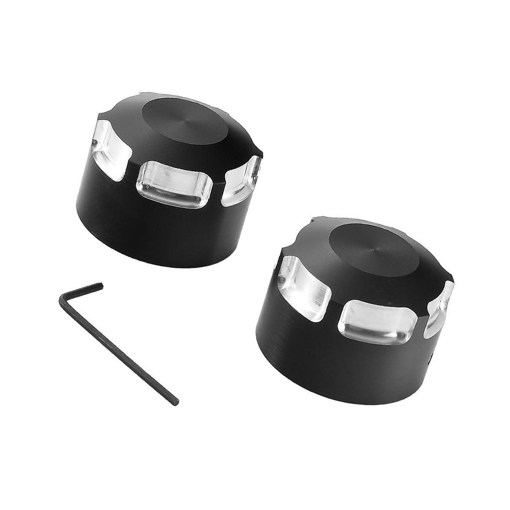 ATV Accessories for 2008-Up Rear Axles Nut Cover Caps Replacement Aluminum Alloy Nut Cover with Wrench