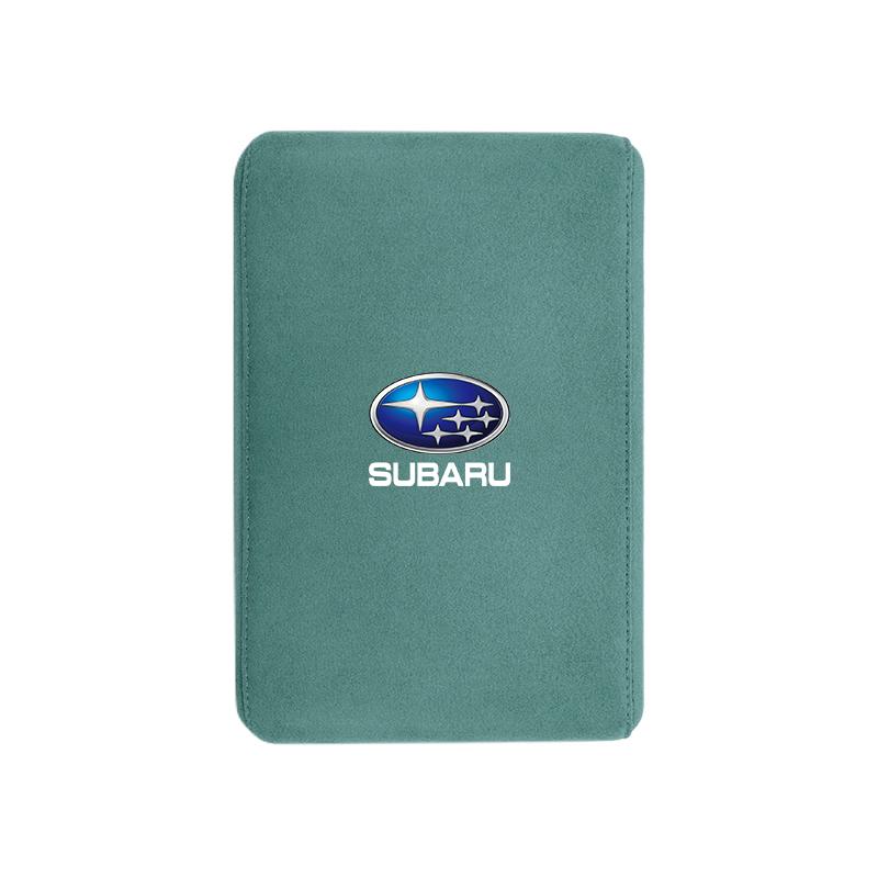 Car Armrest Mats Memory Foam Arm Rest Cushion For Subaru STI Impreza Outback Legacy Forester WRX BRZ Levorg Ascent Exiga Tribeca PP444
