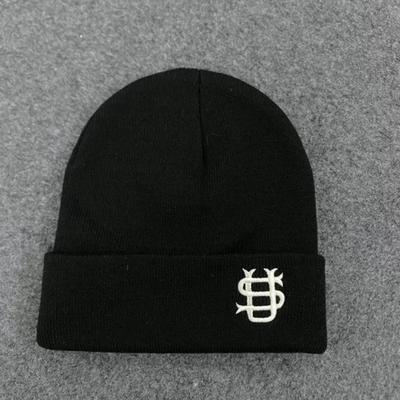 Chapéu de Tricô Casual Tendência com Letra Personalizada Outono Inverno Chapéu de Tricô Quente Out
