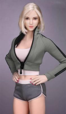 Toys & Hobbies [TOYBARJAPAN] 16 Scale Action Figure Compatible with TBLeague Body SAtoys SA026 Beautiful Women Fashion Sexy Girls Exercise Yoga