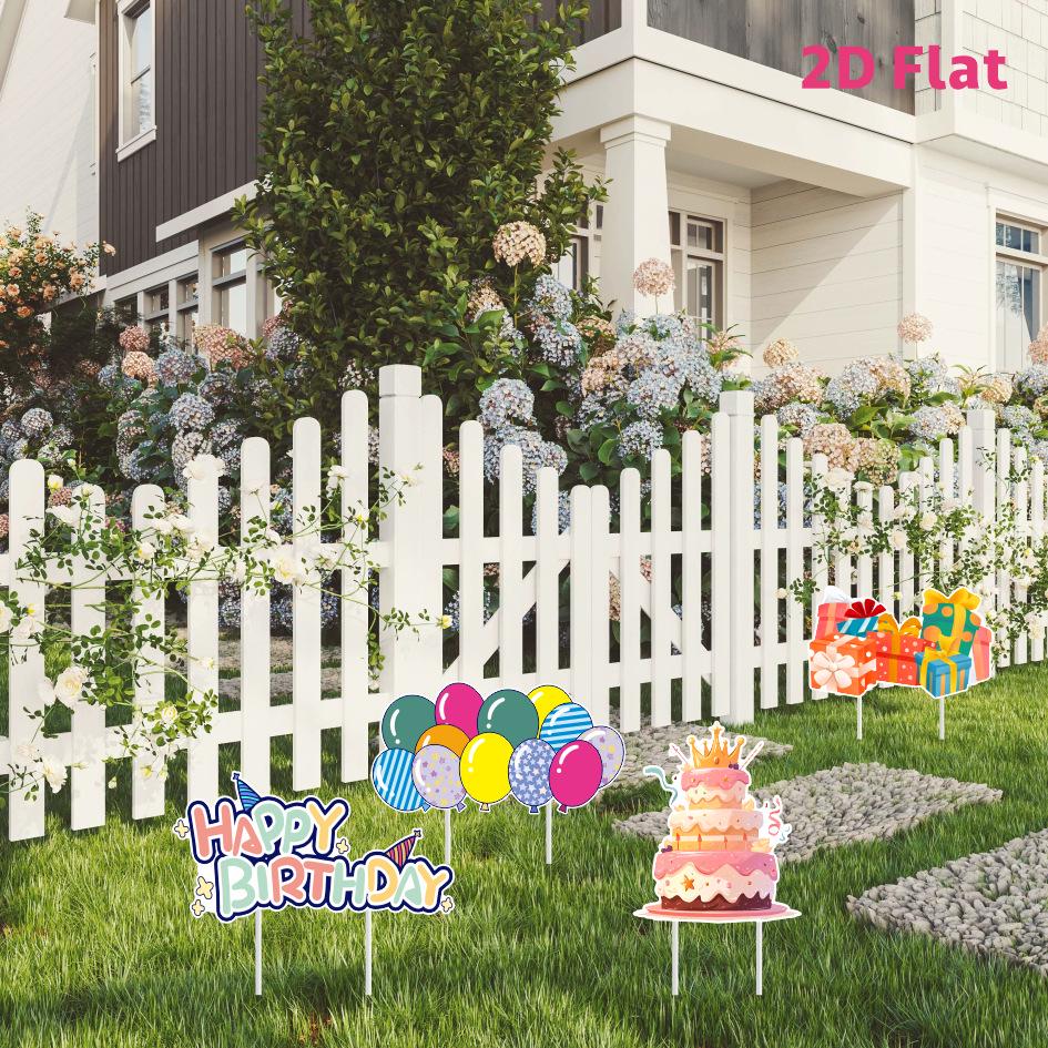 Riesiger Geburtstagskuchen-Ballon-Prop für Partys & Veranstaltungen