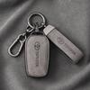 BAYB7 Leather Car Key Case Fob Cover for RAV4 Crown Hilux Fortuner Yaris Prius Corolla Camry Land Cruiser Avensis Verso Prado