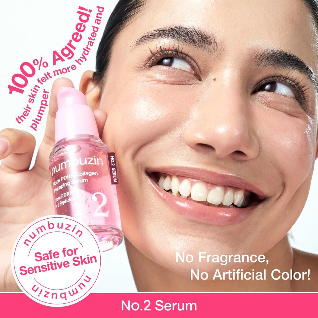 NUMBUZIN Nr. 2 Rose PDRN Collagen Plumping Serum 30 ml