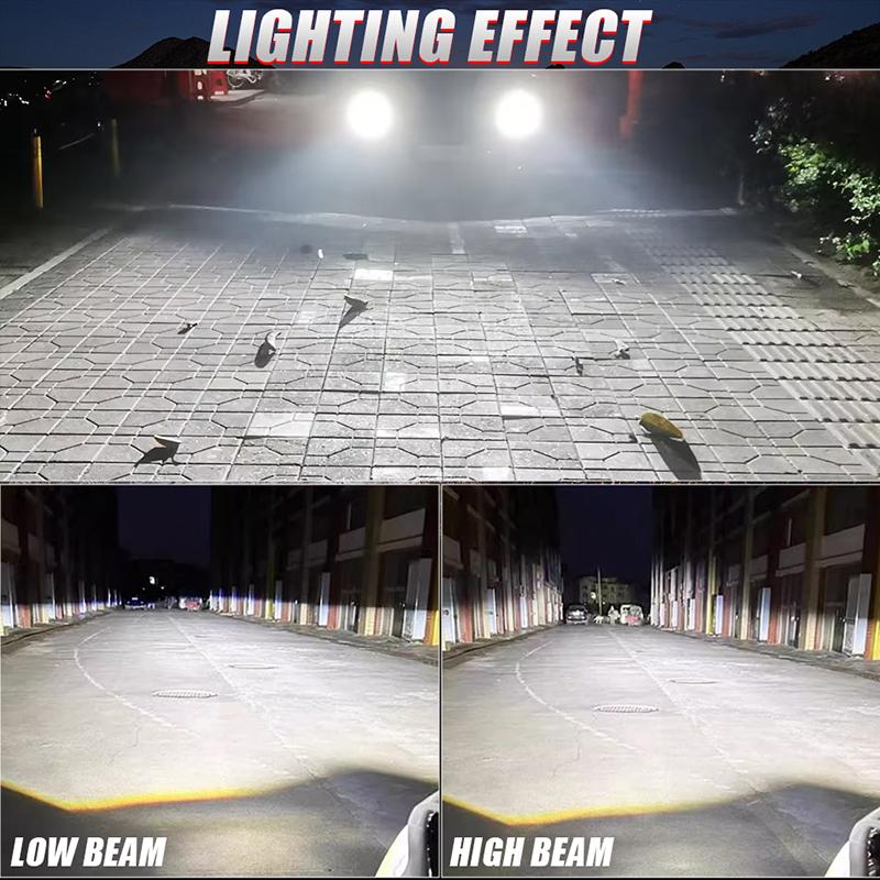 H7 H4 H11 LED Projector Lens Headlight H8 9005 9006 HB3 HB4 Car Bulb 6000K Canbus Turbo High Power Mini Auto/Moto Lamp Fog Light