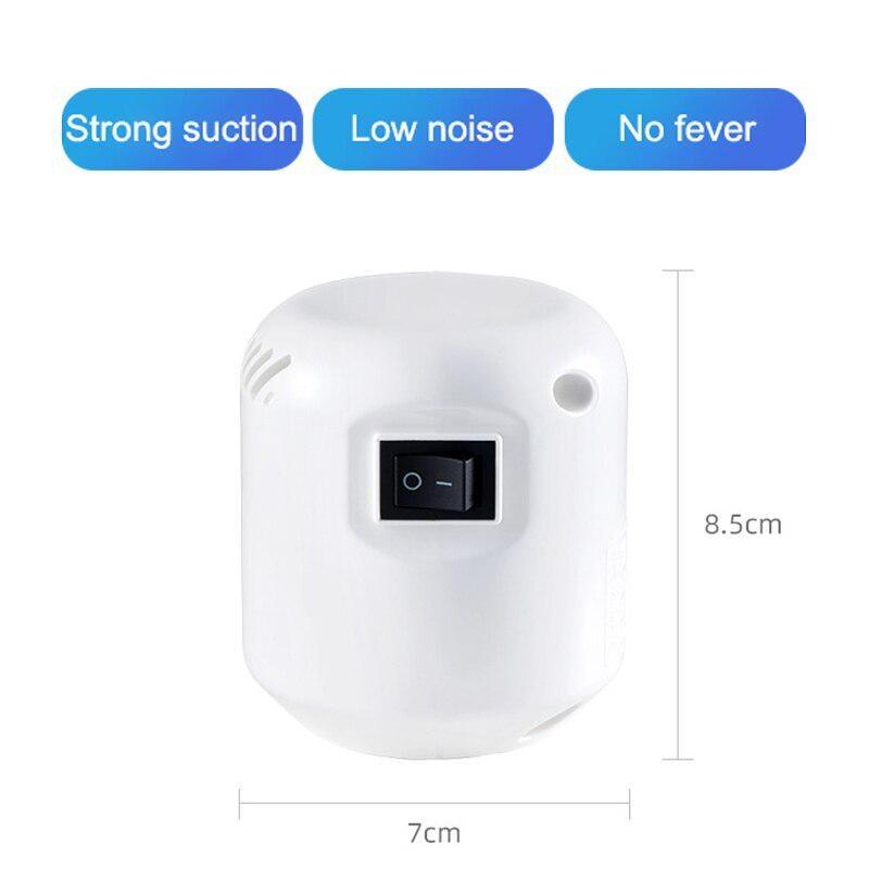 220V 55W Potente Pompa a Vuoto Pompa di Aria Elettrica Sacchetto di Compressione Sigillato per la Conservazione dei Vestiti Borse da Viaggio Macchina Sigillante per Scarpe Motore