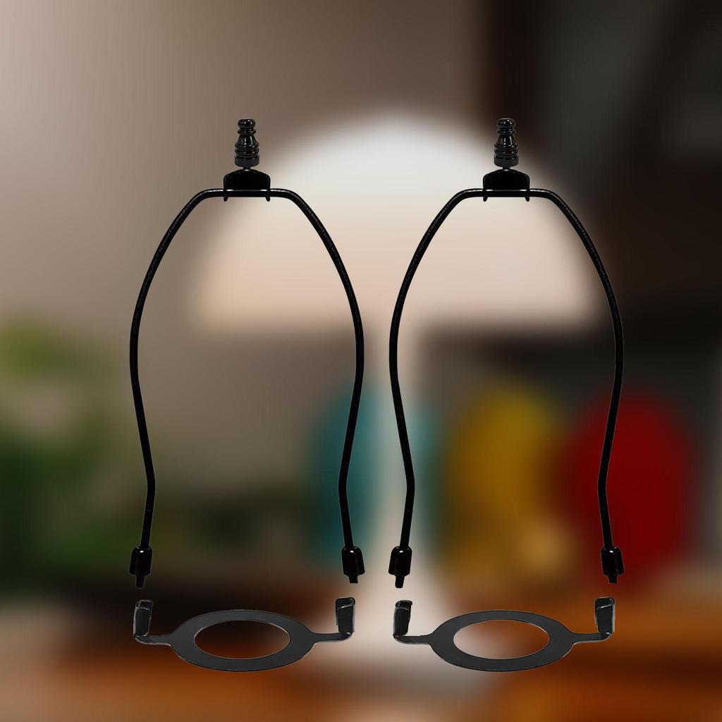 2x Lampshade Harp E26 Light Base Light Fitting Harps for Table/Floor Lamp