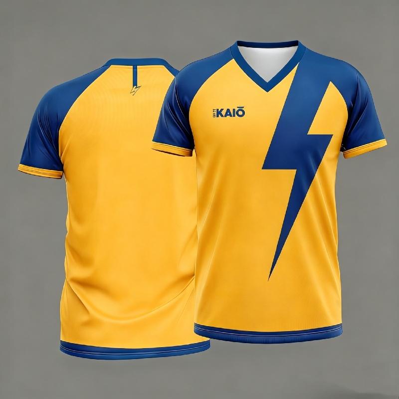 Maglietta polo da calcio anime giapponese, Inazuma Eleven, per famiglia e bambini, a maniche corte, sportiva, casual, traspirante, T-shirt top per tutti i giorni.