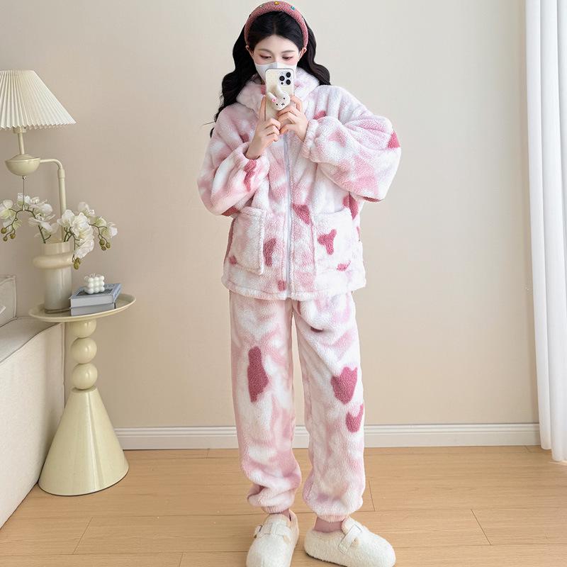 

Premium Warm Hooded Maternity Set with Fleece Lining for Autumn & Winter 2XL
