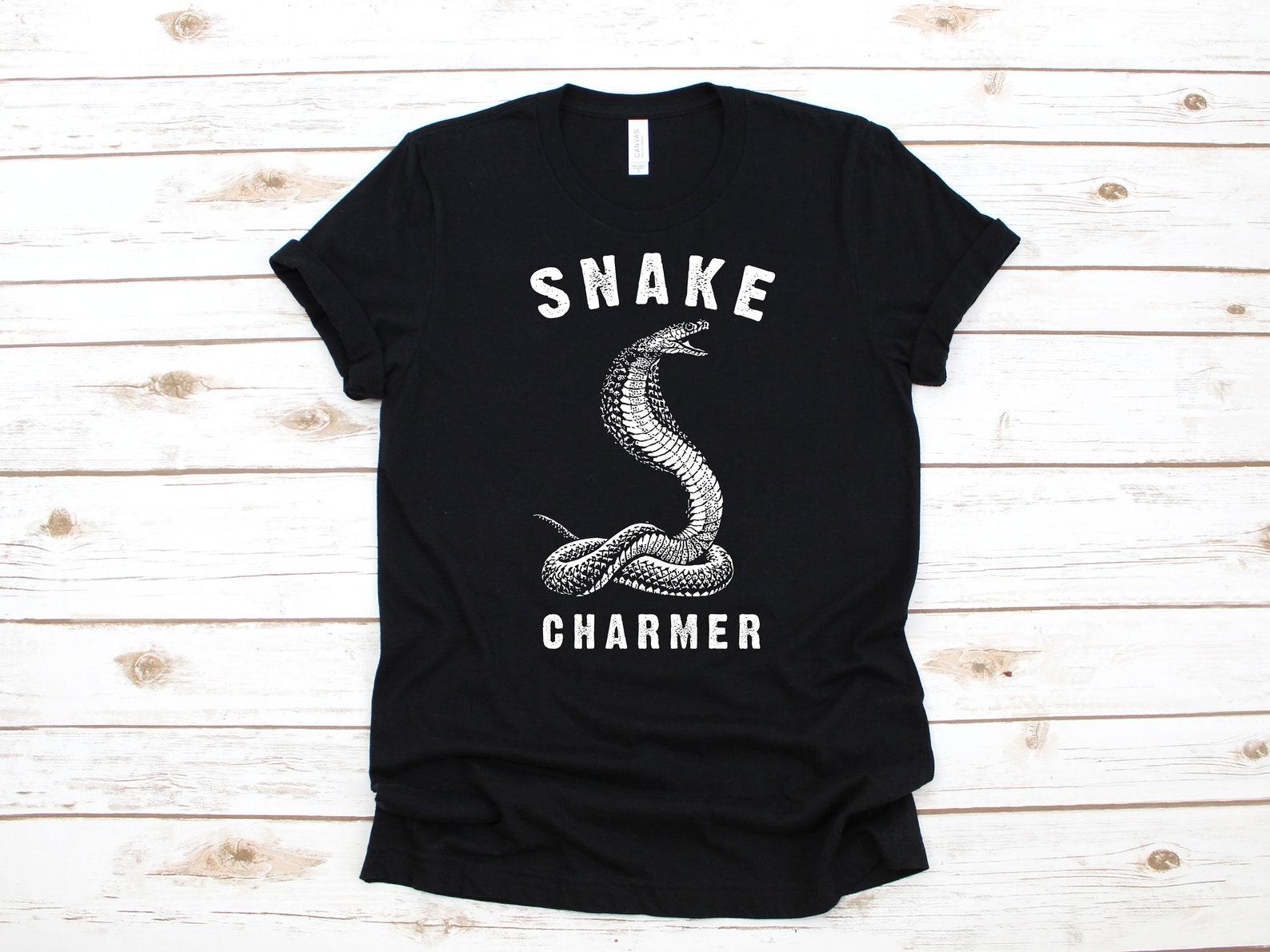 Snake Charmer Shirt, Snake Pets T-Shirt, Snake Lover Gift, CircusT-shirt, T-shirt, Child T-shirt, Tank Top L