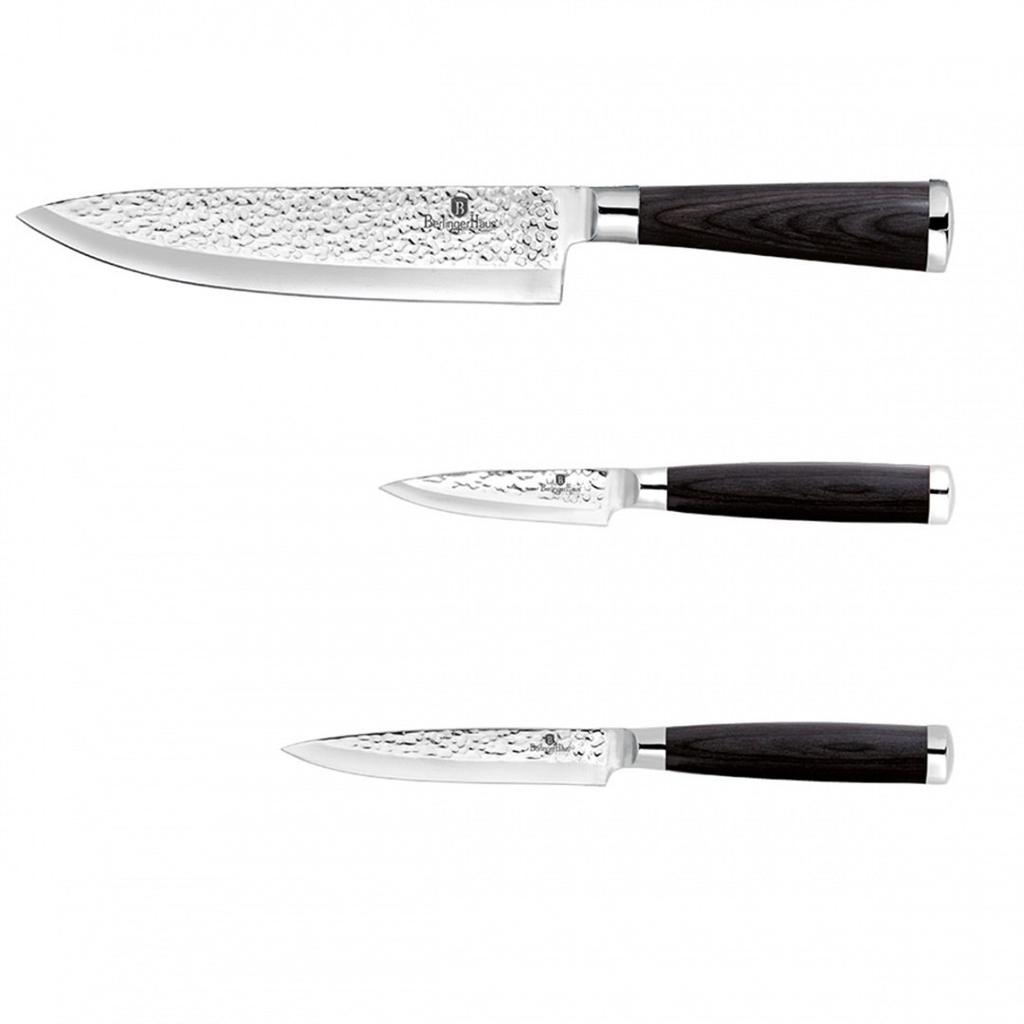 Zestaw 3 noży berlinger haus bh-2487 primal gloss lumarko!