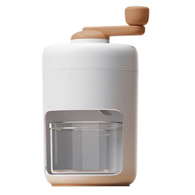 Tritaghiaccio Manuale Multiuso per Alimenti Mini Macchina per Granita per Uso Domestico Bianco Bianco