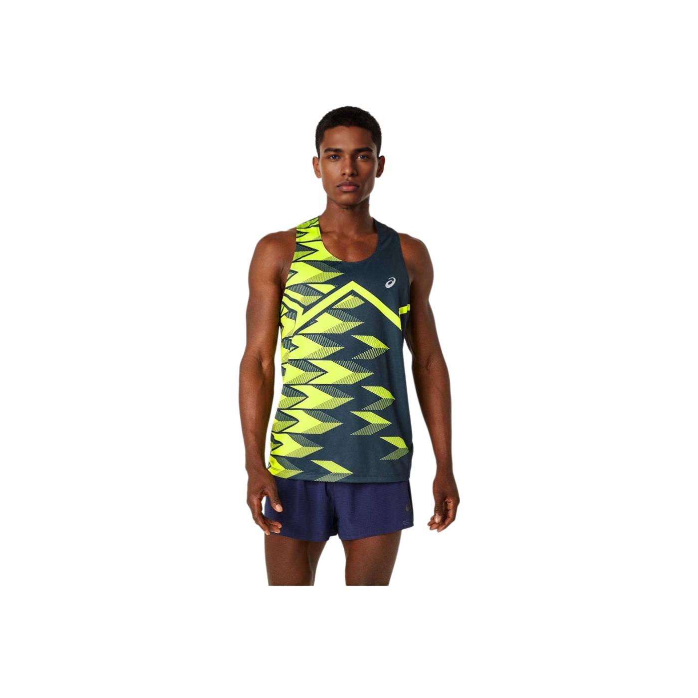 Asics Color Block Round Neck Comfortable