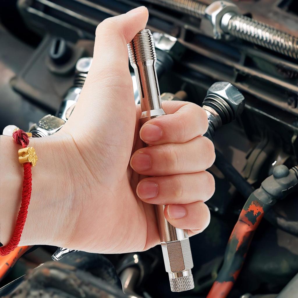 Back Tap Thread Fixer Tool Spark Plug Thread Chaser Tool for M14 Secure Grip Automotive Maintenance Equipment for Professionals