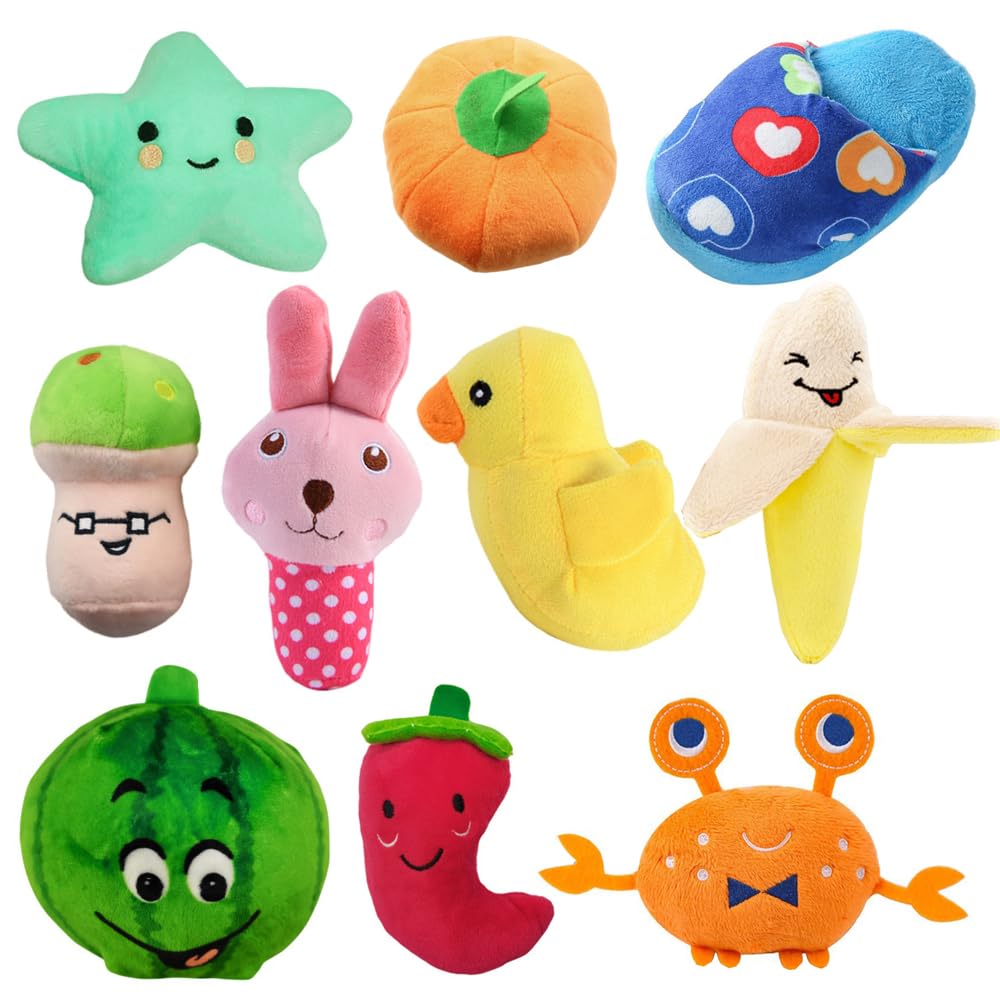 YBGGJO Dog Dog Rope Set of Plush Sound Throwing Plush Teeth Lack of Stress Suitable for Toys, Toys, 10, Toys, Toys, Toys, Toys, Cute, Fun, Chewing,