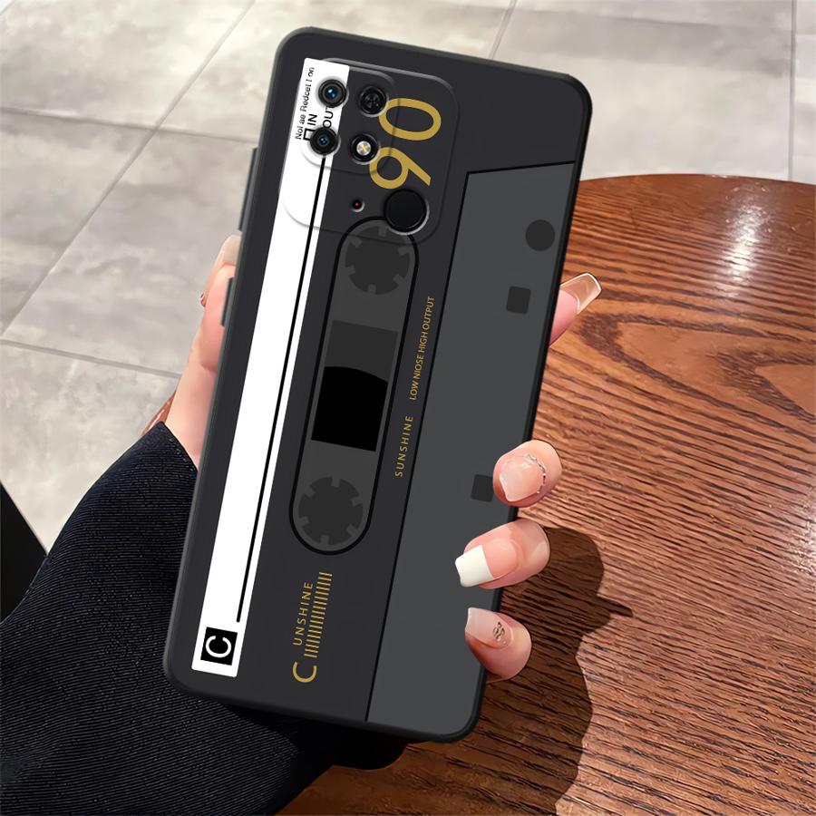Case for Xiaomi Mi 12T Pro 10T 11 14 13 Lite 12X 11T 12 Funda Phone Cover Fashion Cassette Tape