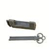 Carved Word Padlock Decorative Vintage Lock And Key Antique Chinese Padlock Lock Magpie Flower Old Lock for Small Wooden Box Furniture Cabinets Chest