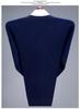 Men's V-Neck Pure Cashmere Sweater for Business Casual, Thickened and Warm Knitwear for Autumn/Winter.