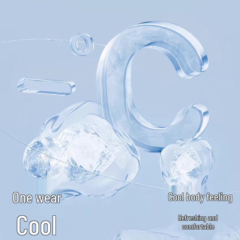 LangSha Girls' Summer Ice Silk Seamless Boxer Briefs 3-Pack