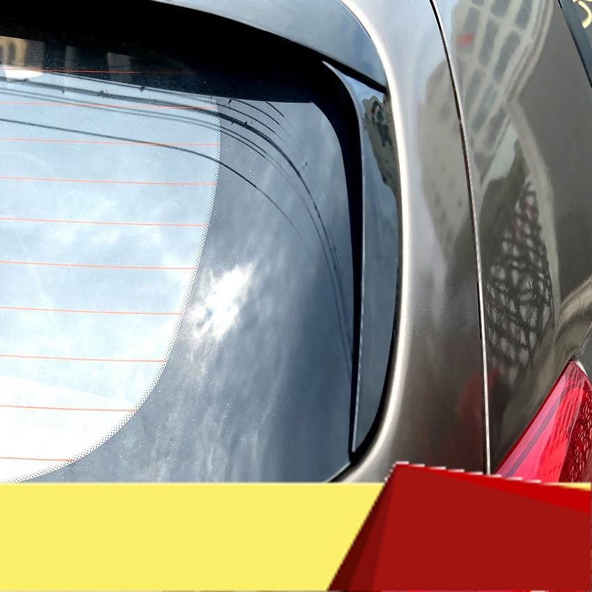

Накладка-спойлер на заднее боковое окно автомобиля Для KIA Sportage R 2011-2015-M53K чёрный