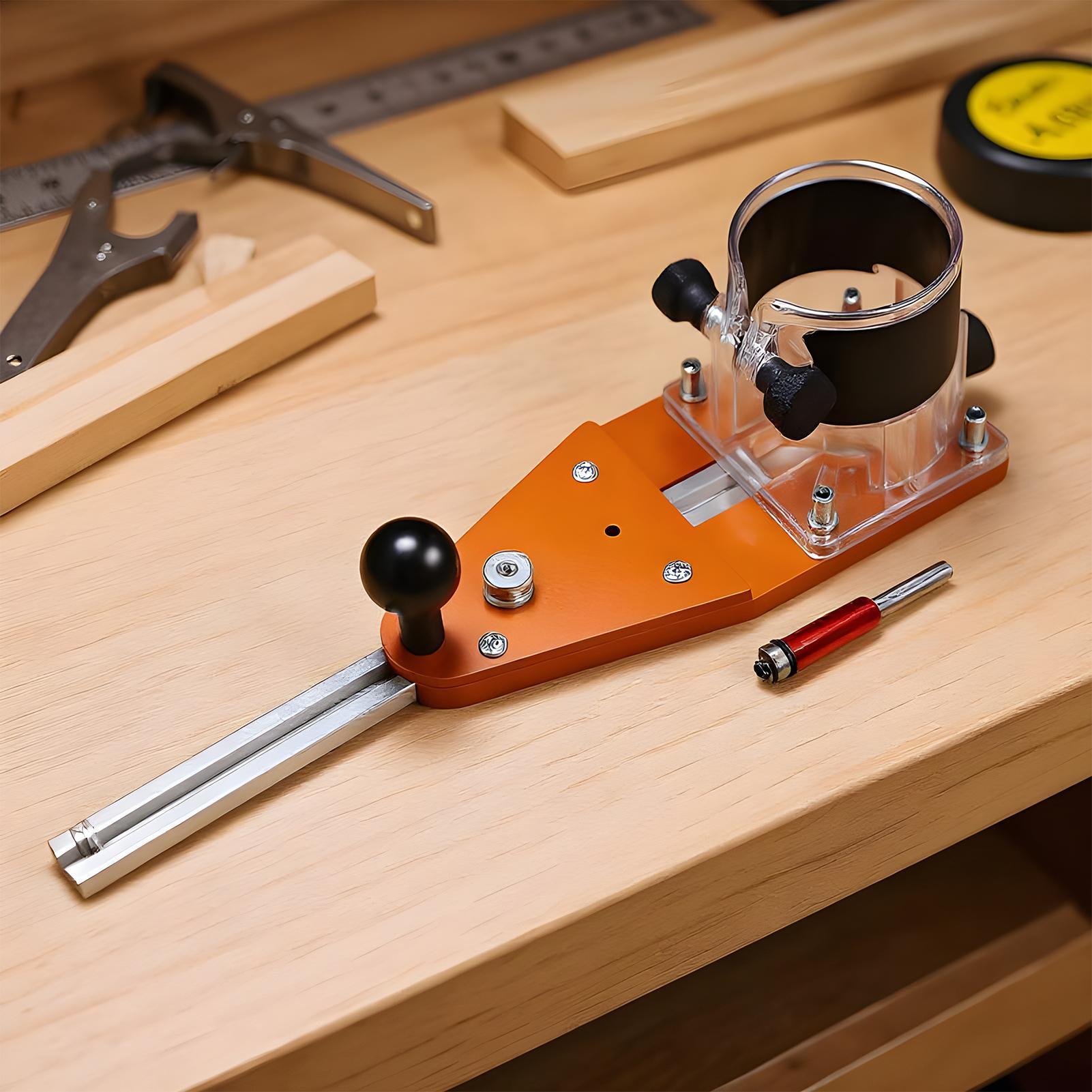 

Router Circle Cutting Jig Adjustable Guide Template Tool Circle Router Jig For Woodworkers Work Indoor Outdoor Home Workshop China Mainland