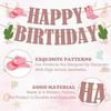 Western Birthday Party Decorations, Cowboy Party Decorations Happy Birthday Banner Glitter Western Party Decors Hanging Banner Cowgirl Birthday Party
