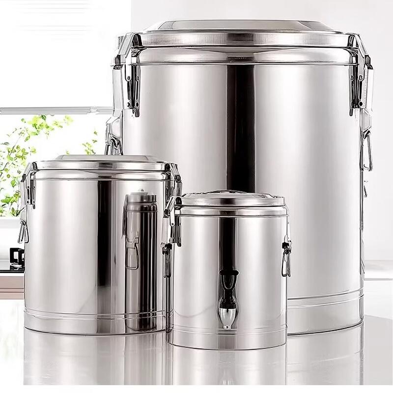 

Lianmei 304 Stainless Steel Commercial Insulated Rice/Porridge Bucket