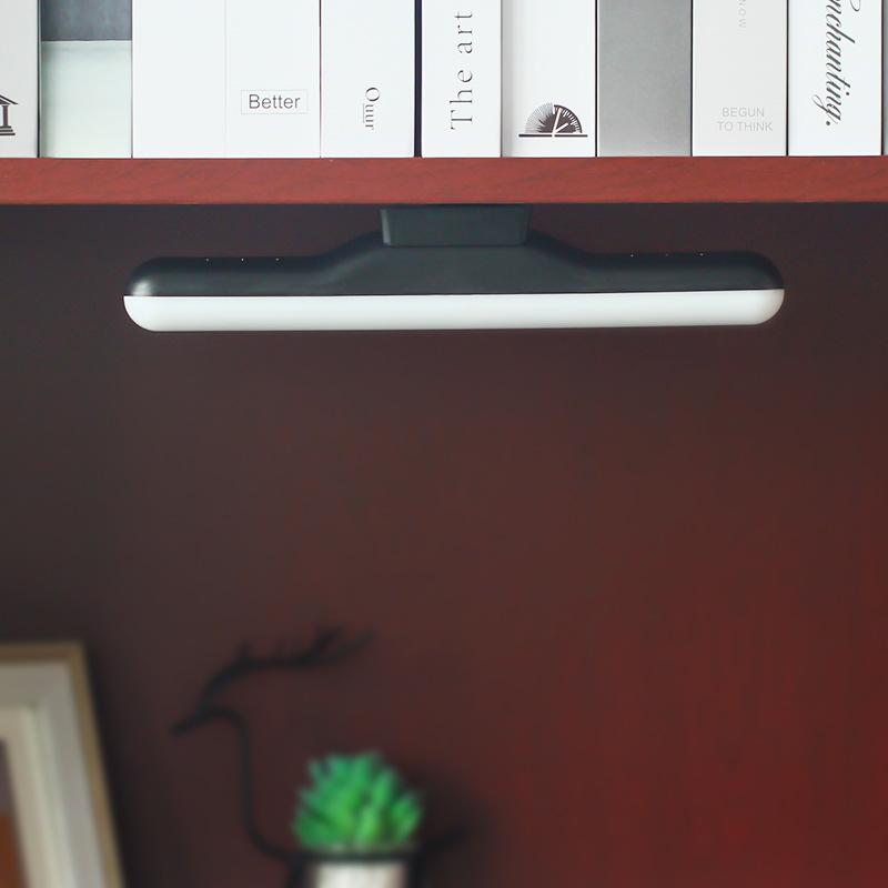 Desk Lamp Hanging Magnetic USB Charging Adjust Brightness LED Table Lamp Flashlight Chargeable Dimming Cabinet Light Night Light For Closet Wardrobe