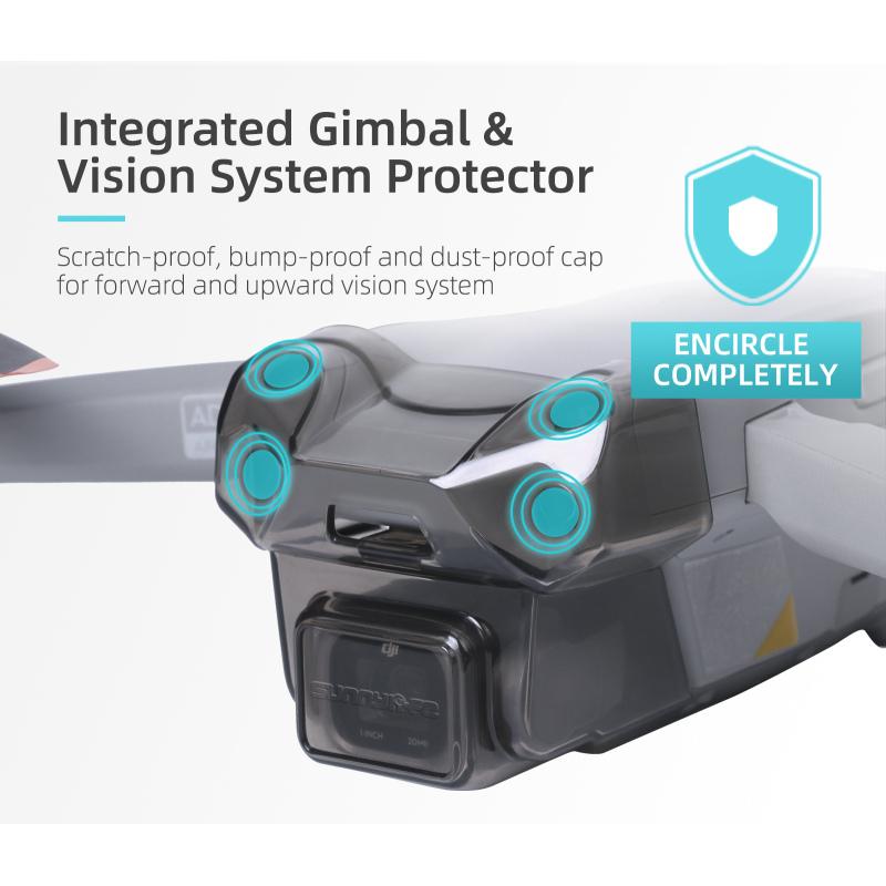 Lens Protective Cover Cap For Dji Air 2s All-inclusive Gimbal Lens Protection Cover